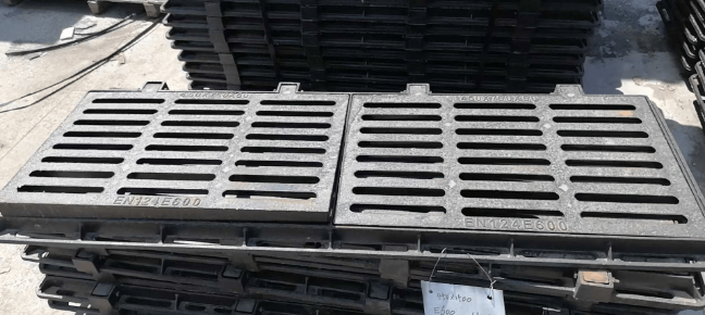 电白球墨铸铁连体双篦展示